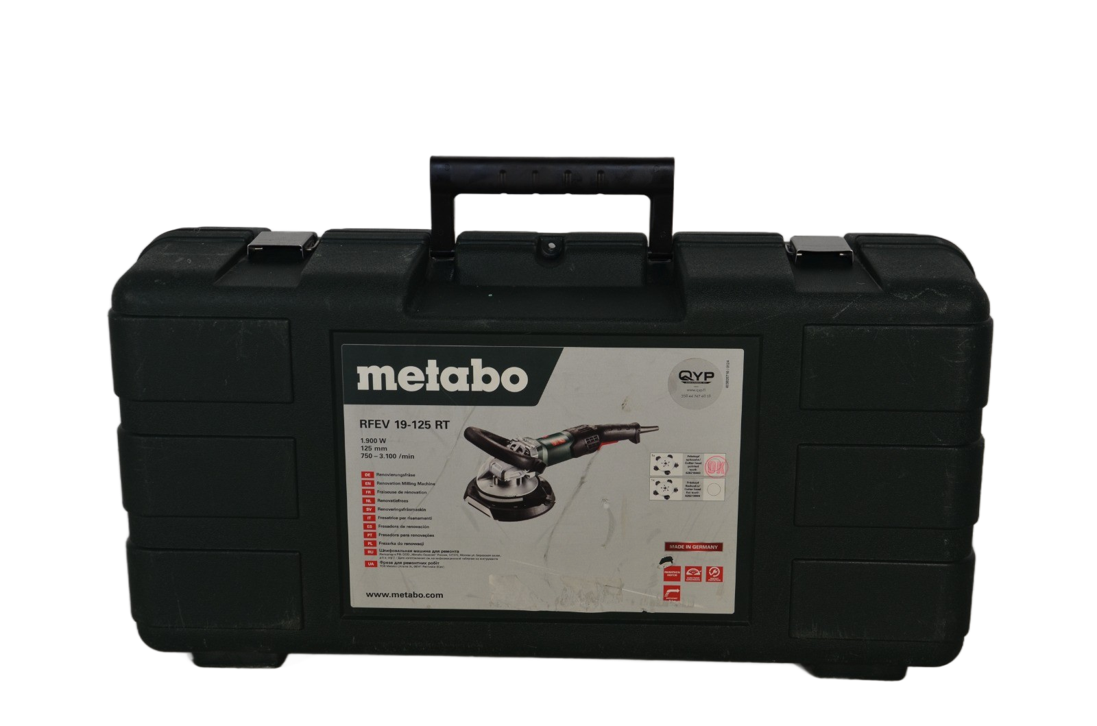 Metabo RFEV 19‑125 RT